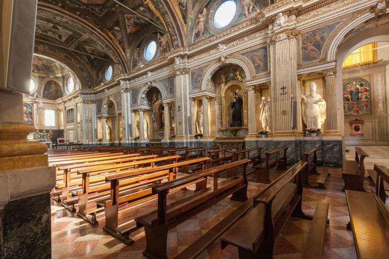 Interno della chiesa