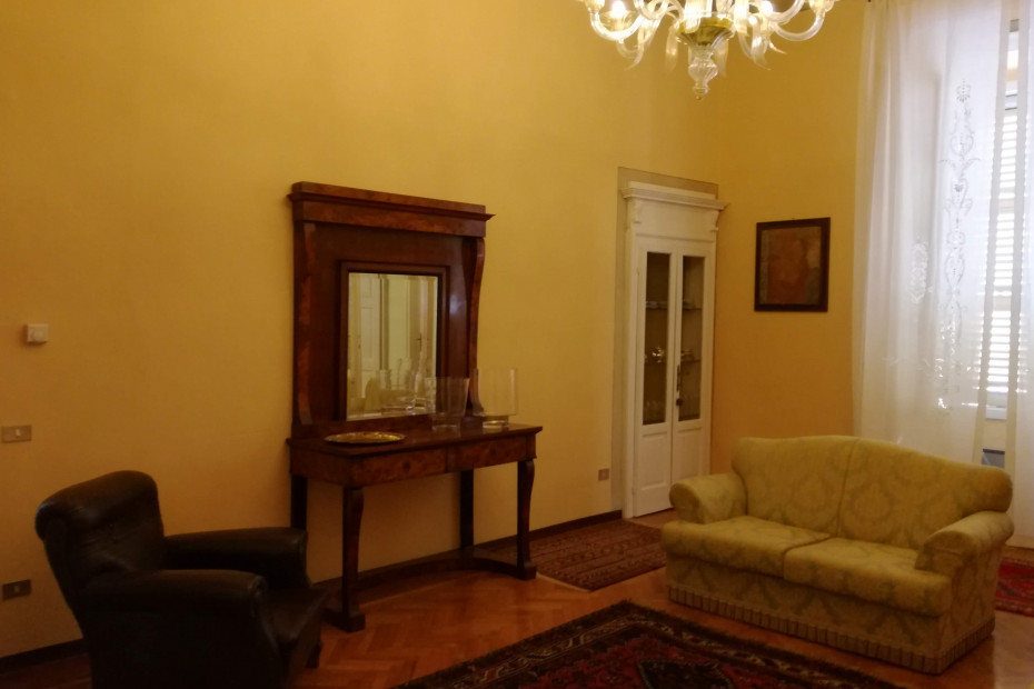 Una delle sale del primo piano