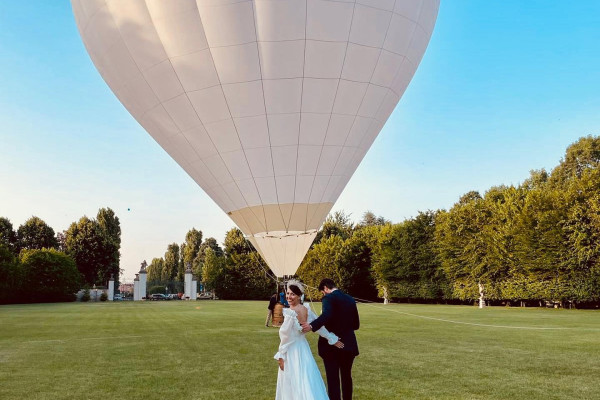 Mongolfiera per matrimoni